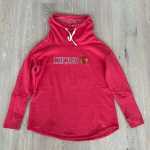 Original Retro Brand Chicago Blackhawks women’s sweatshirt.